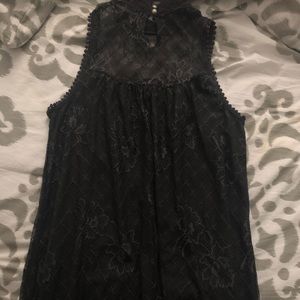 Dark green lace dress!